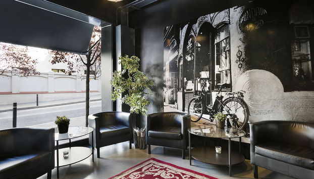 Sala de estar do lobby