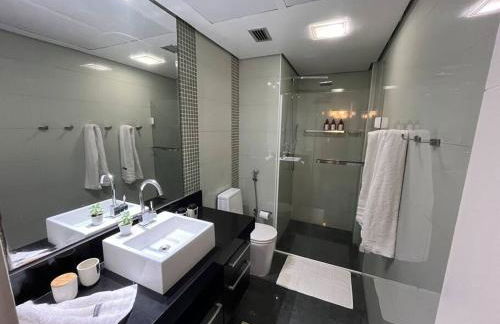 Flat moderno com vista para o mar e varanda! - Foto 32