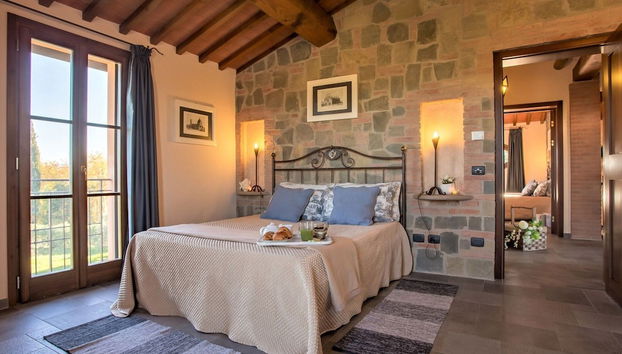 Spacious Peccioli Villa - Foto 2, Habitación