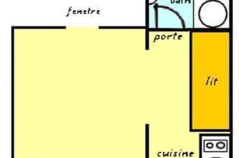 Studio Les Marmottes Bleues PRALOUP 1500 - Foto 19