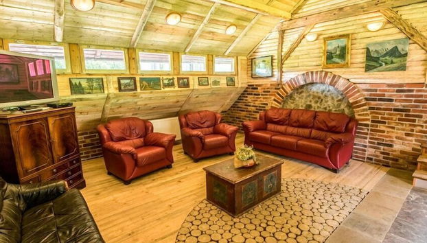 Sala de estar do lobby