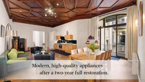 1,399 sq ft Historic Landmark, Checkpoint Charlie - Foto 3, stove, toaster