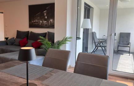 Jellys Apartment - 70qm - Balkon - Küche - Parken - 2x smart TV - King Size Bett - nur 5min zum Europa Park - Foto 26