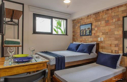 APART STUDIOS PONTAL - Aeroporto a 300 m - Praia 1,5 Km - Centro 2,5 Km - Cozinha Privativa - Mercado GBARBOSA e Padaria 450 m - Próx diversos Comércios a pé - Ar condic - Studios de 15 a 38 m2 Bem Equipados e Funcionais - Ideal Turismo e Trabalho - Foto 26