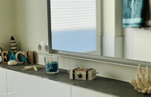 Ferienwohnung Marienleuchte - BeltBlick 1 - Erste Reihe Meerblick, 2 Schlafzimmer, Garten - Foto 19
