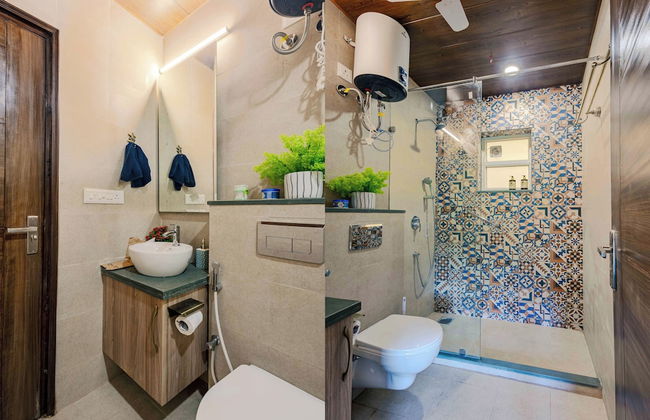 Alaya Stays Veera Marina 1BHK with Pool - Foto 47