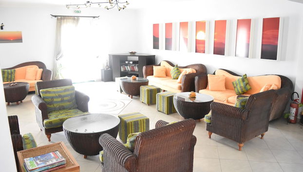 Sitzecke in der Lobby