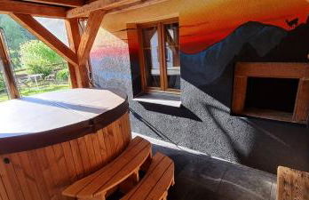 Le Chalet du Tanet spa sauna terrasse en Alsace - Foto 8
