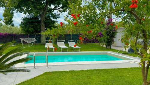 VILLA LA BOUGANVILLEA - Countryside Villa with Private Pool, Surrounded by Nature in VELLETRI - LAZIO - Foto 3, Garden, Garden view