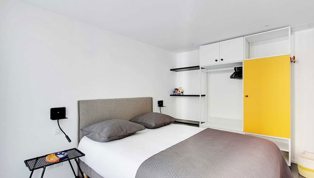 Authentic Apartment - 2br/6p - Le Marais - Foto 5, Habitación