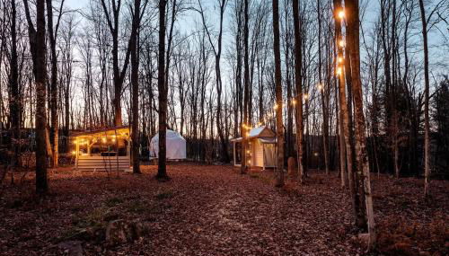 Cozy Unique Dome for a Romantic Glamping Getaway on a Private Farm in Woodridge, New York - Foto 2