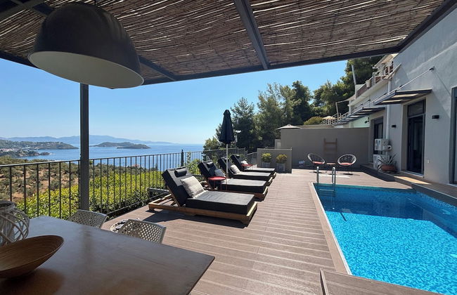 Superior 3-bedroom Villa Cassiope With Private Pool and Breathtaking Sea Views - Foto 27