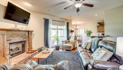 Trail Access and Patio Peaceful Tulsa Area Retreat - Foto 2