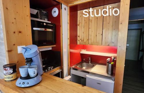 Arc 2000 -location de 2 appartements et 1 studio avec balcon et vue - Foto 30