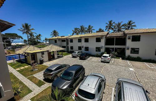 Aptos em condominio frente mar na praia de Taperapuã, atravessou a rua está na praia, aptos com 2 quartos com ar condicionado, internet privativa 300MBPS, 1 vaga de garagem, acomodam até 6 pessoas - Foto 45