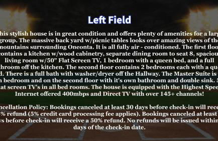 Left Field All Star Baseball Rentals - Foto 31