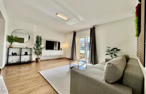 FeWo-Palmtrees 4 - Große moderne 2 Zimmerwohnung mit Süd-West Balkon in Gladbeck-Mitte Nähe Movie Park und Arena AufSchalke - Foto 13