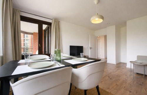 Apartment mit Rheinblick, Messe, Balkon, Küche, Parkplatz - Foto 1