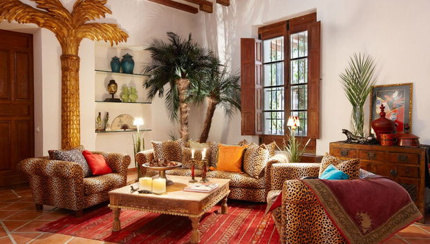 Sala de estar do lobby