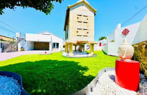 ÁTICO BOJ - Terraza con jardín & Hórreo Chill con vistas al mar - Foto 51