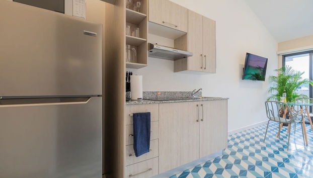 w Stylish Loft in Santa Ana - Foto 4, Habitación