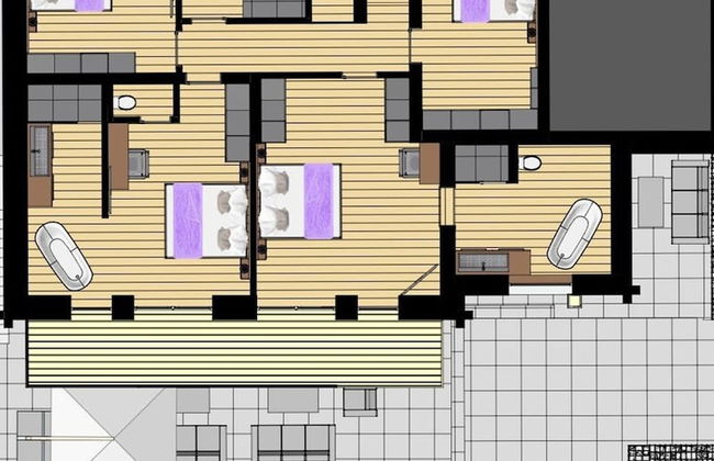 Chalet Amadeus - Designer Luxury Chalet for 14 - Foto 50