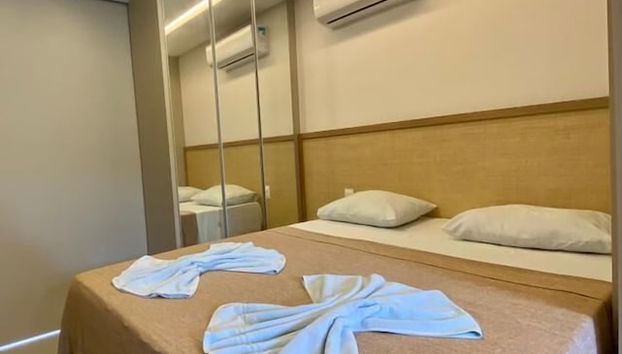 Flat Nascente a passos do Mar by LaPlaya - Foto 5, Habitación