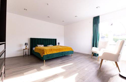 Design Apartment zentral für 6 in Andernach: Ausblick, WiFi, Küche - Foto 23