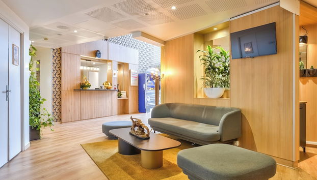 Sala de estar do lobby