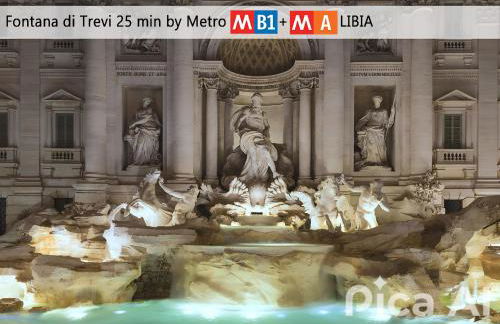 Roma 1950 - Bright apartment in octagonal tower - Foto 31