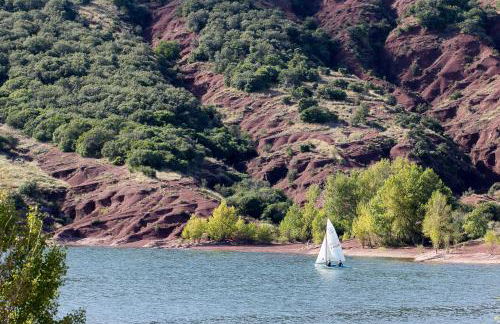 Villa au lac du Salagou - 10 pers - Foto 28