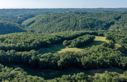 Chalet en vallée Dordogne, jardin privé et piscine partagée - FR-1-828-4 - Foto 28