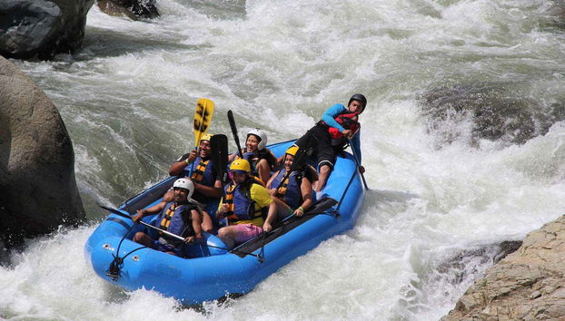 Enjoy rafting in the Yaque Del Norte River
