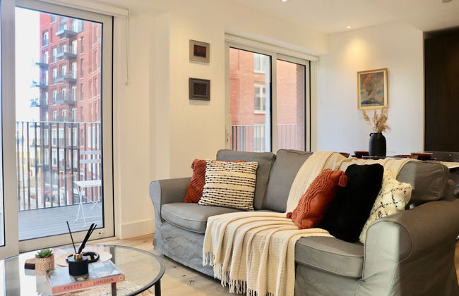 Luxury 2 Bed Apartment Vauxhall, Balcony, Sleeps 6, Central London - Open for Business stays, Long Stays, Families Relocating - Foto 19