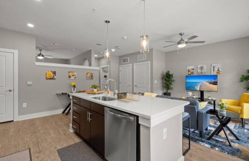 1 Bed Self Check-in pool Gym 30 plus Day Stays - Foto 19