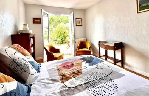 Location saisonnière plain-pied 4 à 6 pers Prefailles, 100m de la plage - Foto 14