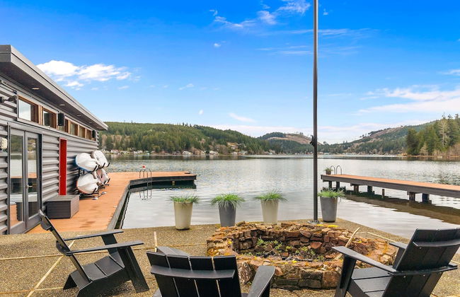 Lakefront Luxury Stunning Views Dock Hot Tub - Foto 77