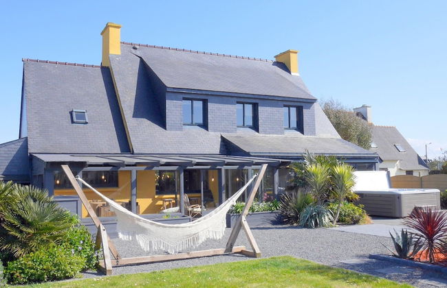 Holiday Home With Jacuzzi, Guisseny - Foto 40