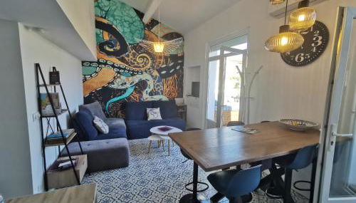 T3 terrasse classé 4 étoiles le Poulpe 200m front de mer - Foto 4