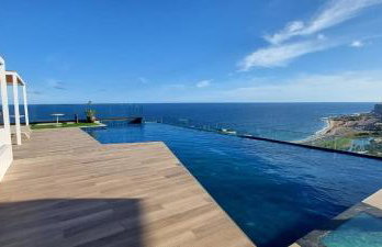Studio Salcity - Piscina no rooftop com vista mar - Foto 31