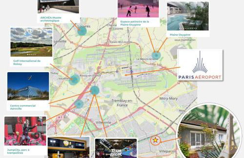 Gîte Unique Le Caijonet proche de Disneyland, Aeroport CDG, Paris - Foto 13