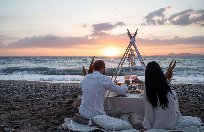 Esperienza di picnic al tramonto sull'isola di Rodi - Foto 4