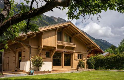 Grosse Pierre Chalet 180m2 Cheminee Jacuzzi Vue Taconnaz - Foto 36