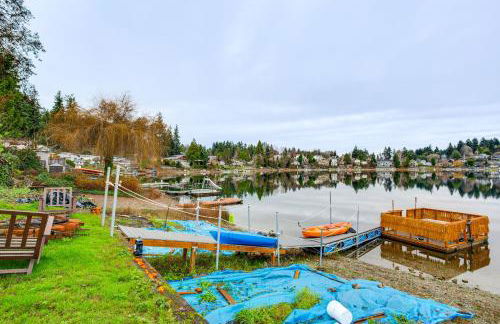 3 Mi to Puget Sound Lakefront Gem with Patio! - Foto 22