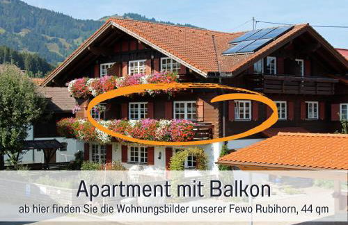Biohof Burger, 3 sonnige Fewo, alle mit Balkon, Spielzimmer, Grillhütte, 7 km vor Oberstdorf - Photo 14