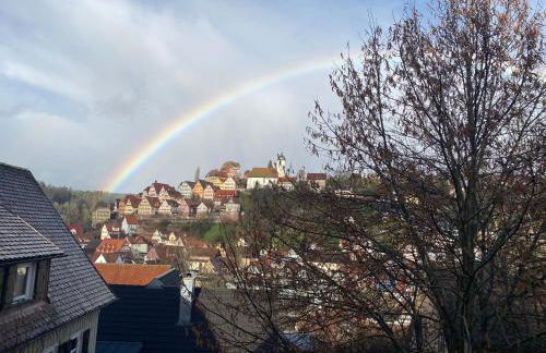 Retro Ferienwohnung mit Schlossblick im Nordschwarzwald - Foto 1