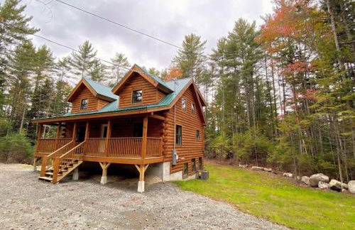 80PVR Log Home 20min to Bretton Woods AC Hot Tub wifi cable fireplace fire pit - Foto 30