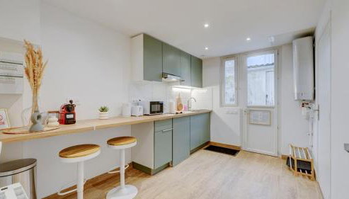 Le Brière - Appart'Escale - Foto 4, stove, toaster