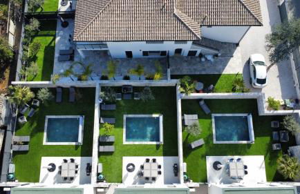 ETOILE DU BERGER Saint Aygulf 3 Villas et 4 appartements jardin individuel et piscine chauffée en saison - la mer et les plages 450 m - Foto 7