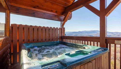 Upscale Cabin Stunning Views Hot Tub Game Room - Foto 3